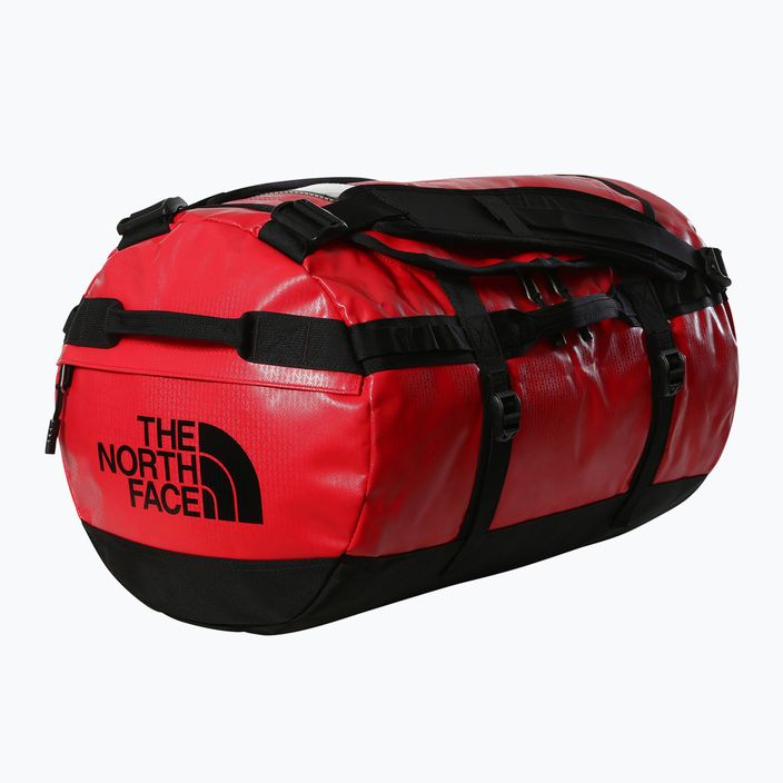 Τσάντα ταξιδιού The North Face Base Camp Duffel S 50 l red/black/npf