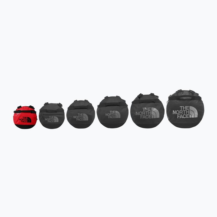 Τσάντα ταξιδιού The North Face Base Camp Duffel XS 31 l red/black/npf 5