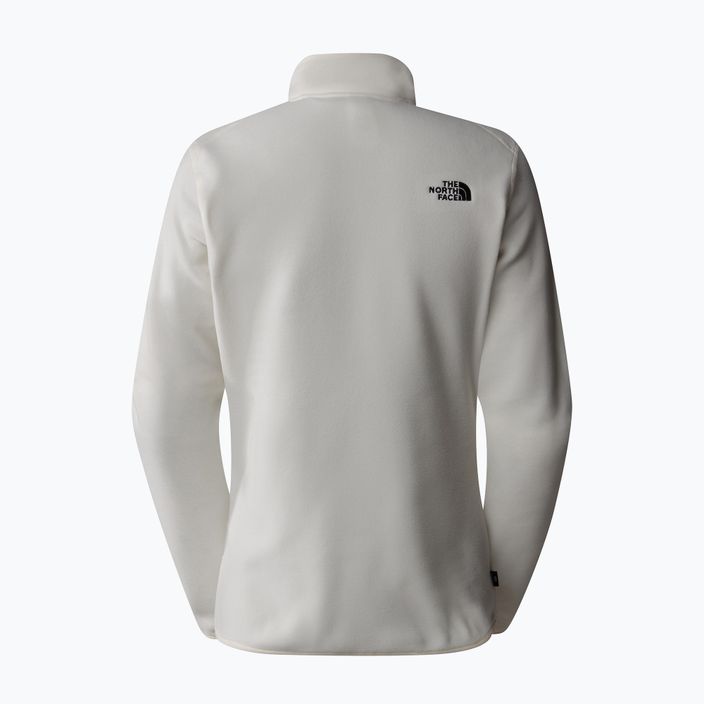 Γυναικείο φούτερ The North Face 100 Glacier 1/4 Zip white dune/npf 5