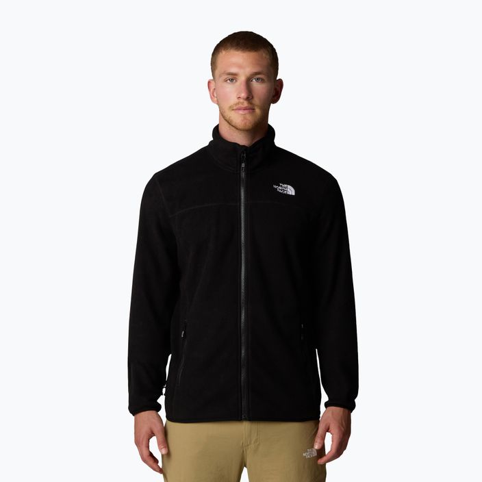 Ανδρικό φούτερ The North Face 100 Glacier Full Zip black/npf