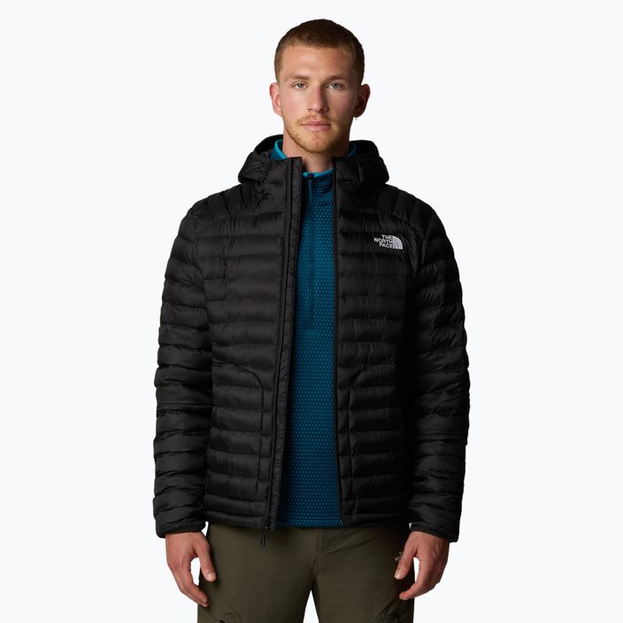 Ανδρικό αδιάβροχο μπουφάν The North Face Huila Synthetic Hoodie black/asphalt grey 4