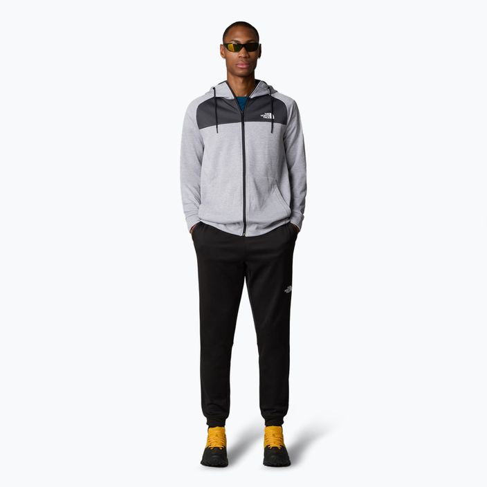 Ανδρικό φούτερ The North Face Reaxion Fleece light grey heather/ asphalt grey 2