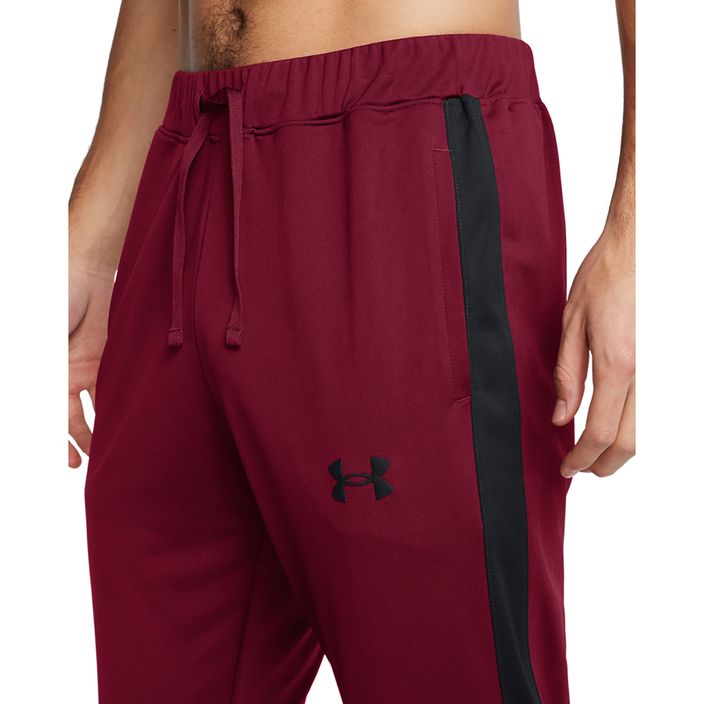 Under Armour ανδρική φόρμα UA Knit Track Suit καρδινάλιο/κόκκινο αγωνιστικό 3