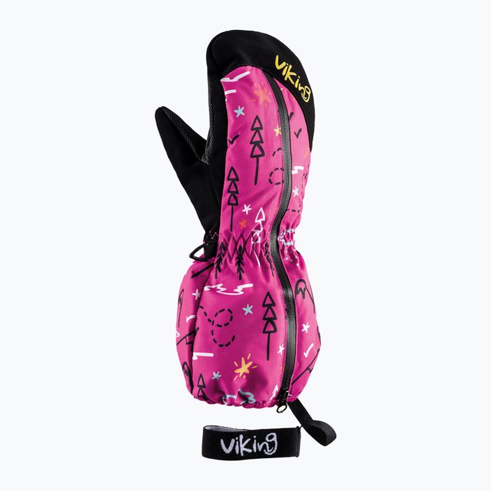 Viking Snoppy ροζ παιδικά γάντια σκι 125/23/2288/46 8
