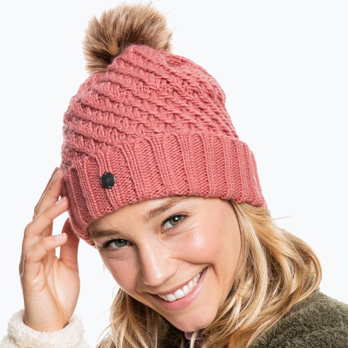 Γυναικείο χειμερινό καπέλο ROXY Blizzard 2021 pink 4