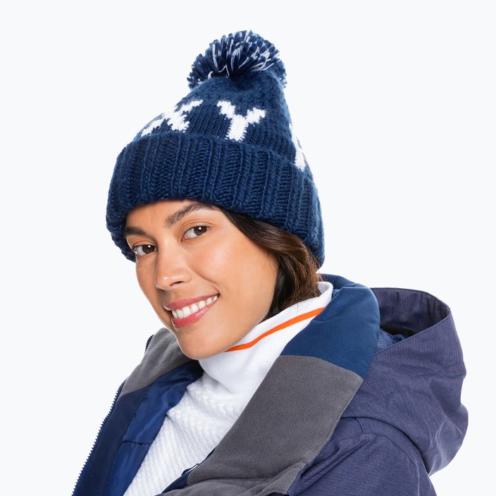Γυναικείο χειμερινό καπέλο ROXY Tonic 2021 blue 4