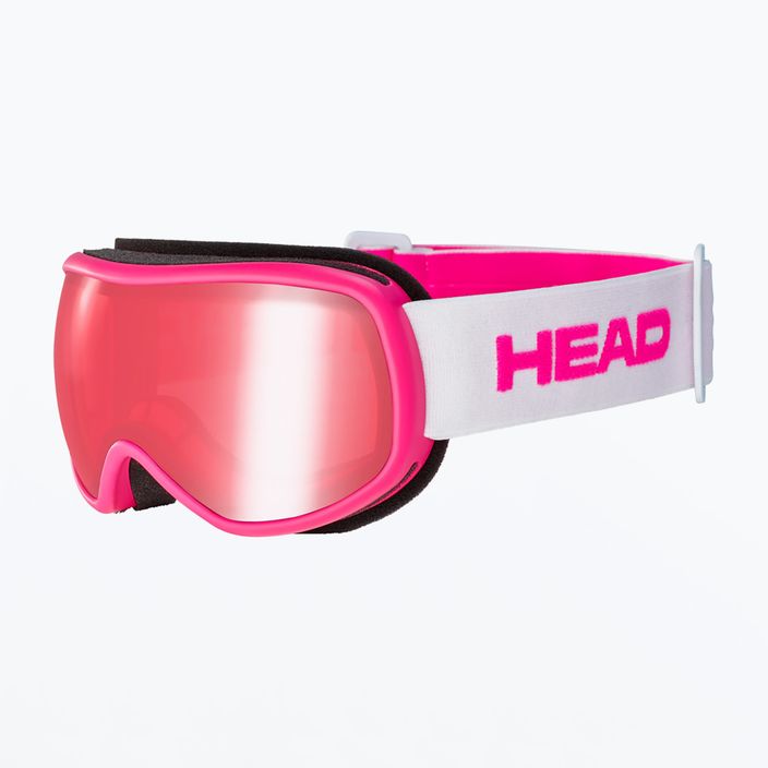 HEAD Ninja κόκκινα/ροζ παιδικά γυαλιά σκι 395430 6