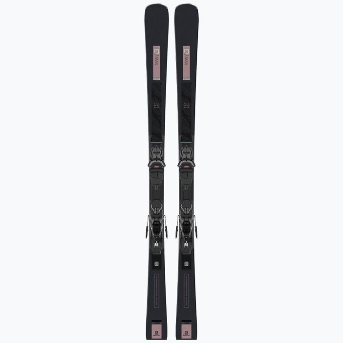 Γυναικεία downhill σκι Salomon S/Max W 10 + M11 GW μαύρο L41135000/L4113210010 10