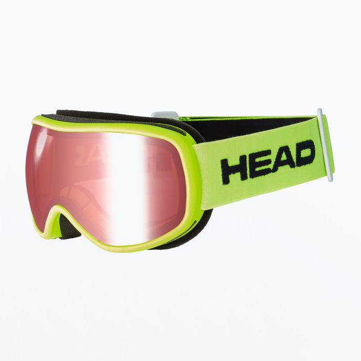 HEAD Ninja κόκκινα/κίτρινα παιδικά γυαλιά σκι 395420 6