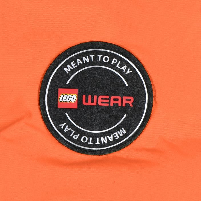 Παιδικό μπουφάν σκι LEGO Lwjipe 706 πορτοκαλί 22879 5