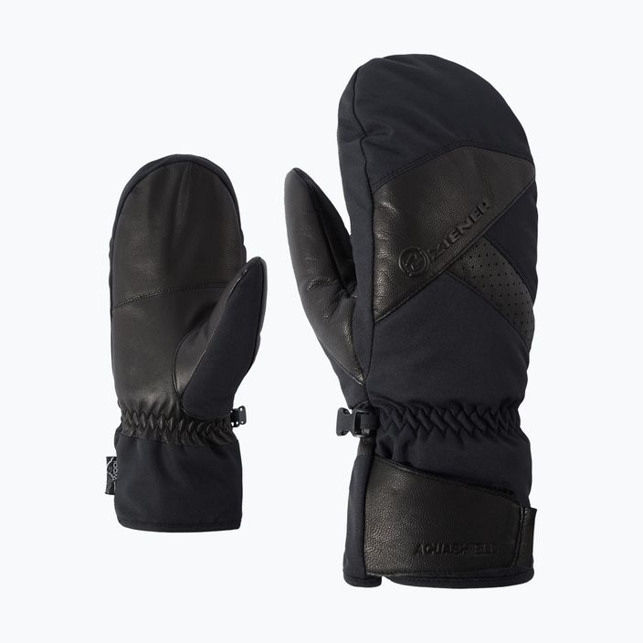 ZIENER Gettero As Aw Mitten ανδρικά γάντια snowboarding μαύρα 211002.12 6