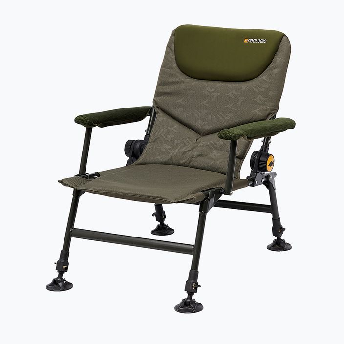 Καρέκλα ανάκλισης Prologic Inspire Lite-Pro με μπράτσα πράσινο 64160