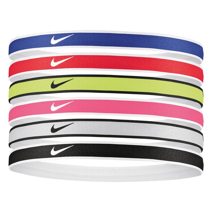 Nike Tipped Swoosh Sport 2.0 κεφαλόδεσμοι 6 τεμ. χρώμα N1002021-655 2