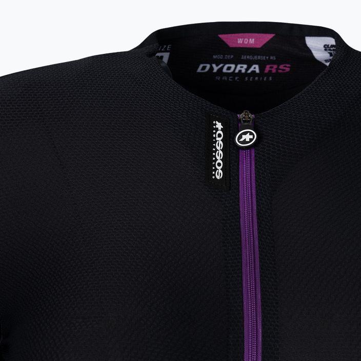 ASSOS Dyora RS Aero γυναικεία ποδηλατική φανέλα μαύρο SS 12.20.299.18 3