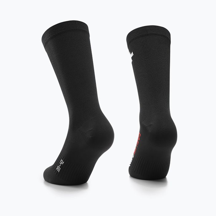 ASSOS RS Targa κάλτσες ποδηλασίας μαύρες P13.60.715.10 5