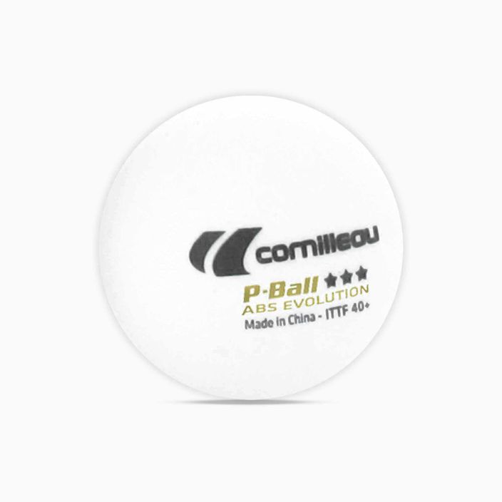 Cornilleau P-Ball*** ABS EVOLUTION μπάλες επιτραπέζιας αντισφαίρισης 3 τεμ. Λευκό 2