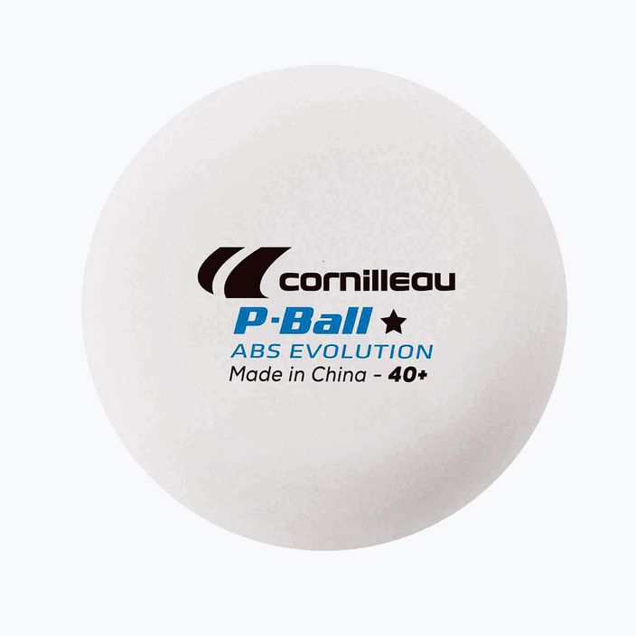 Cornilleau P-Ball* ABS EVOLUTION μπάλες επιτραπέζιας αντισφαίρισης 6 τεμ. Λευκό 2