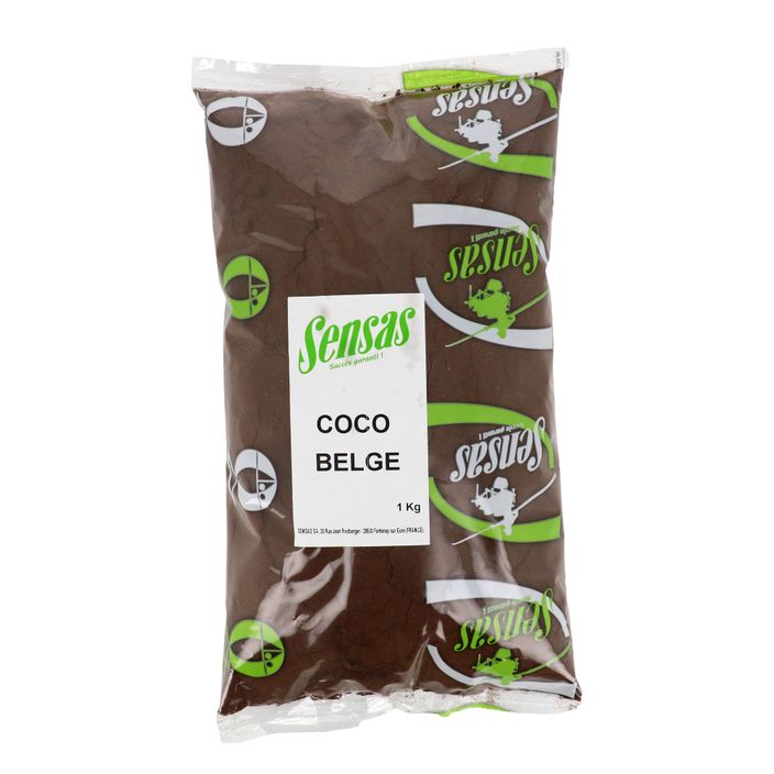 Sensas Coco Belge καφέ groundbait πρόσθετο 01812 2