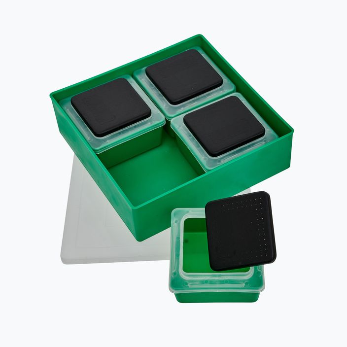 Sensas Competition 5in1 τετράγωνο πράσινο κουτί για δόλωμα 36381