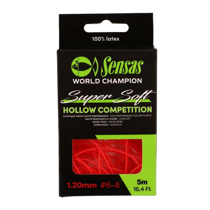 Sensas Hollow Match Super Soft αμορτισέρ πόλου κόκκινο 73017 2