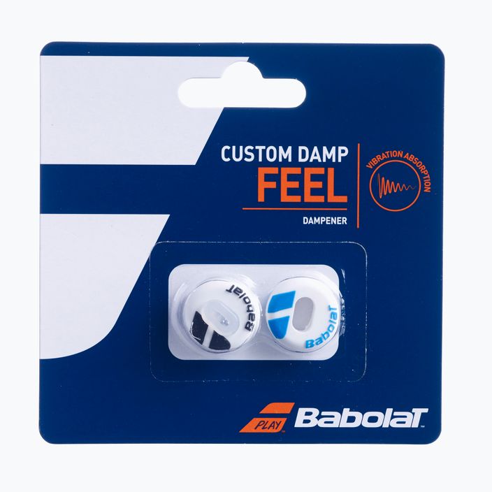 Babolat Custom Dampers 2 τεμάχια λευκό 700040