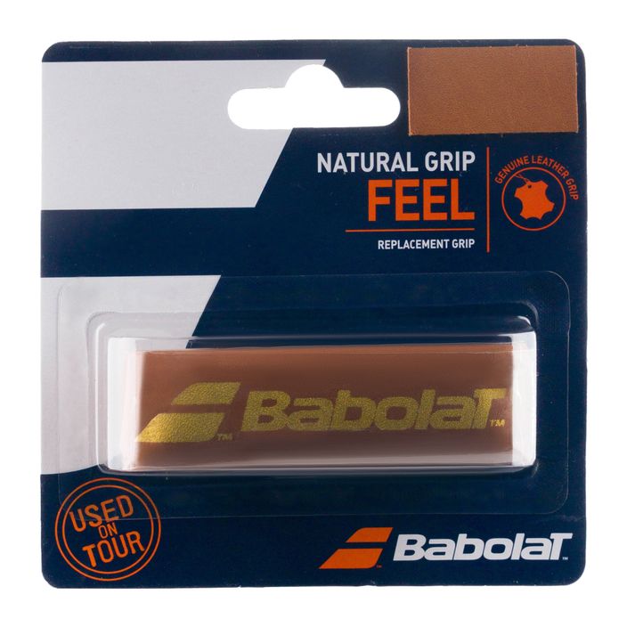 Babolat Natural Grip ρακέτα τένις wrap καφέ 670063 2