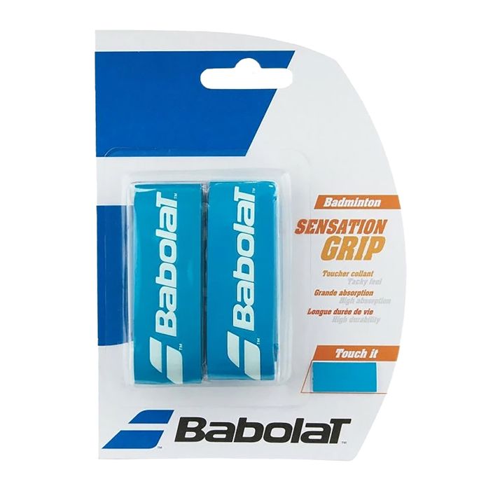 Babolat Grip Sensation περιτύλιγμα ρακέτας μπάντμιντον 2 τεμάχια μπλε. 2