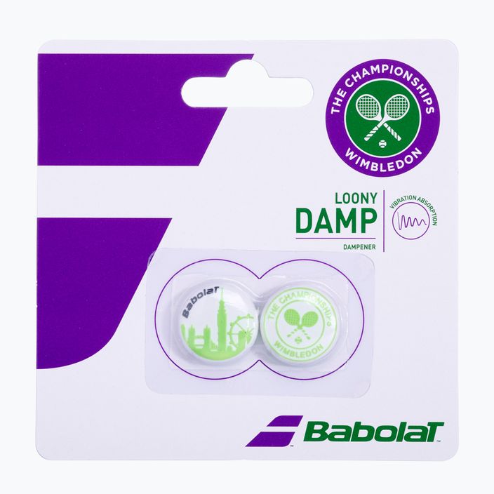 Babolat Dampener Wimbledon 2 τεμάχια λευκό και πράσινο 700044 2