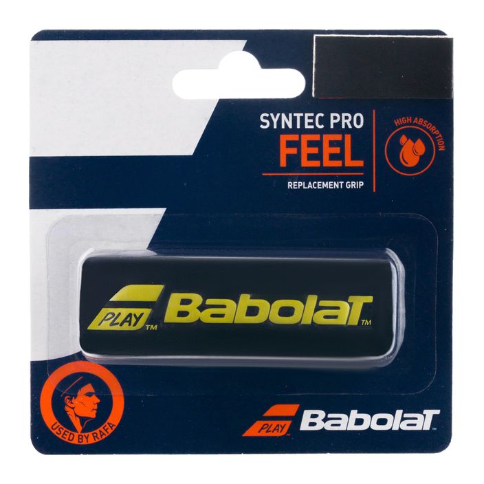 Babolat Syntec Pro περιτύλιγμα ρακέτας τένις μαύρο/κίτρινο 670051 2