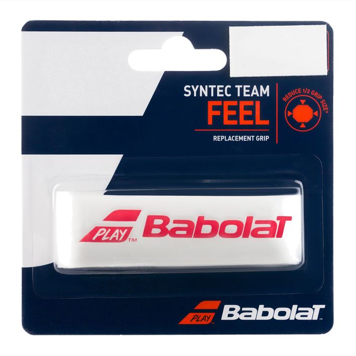 Babolat Syntec Team Grip περιτύλιγμα ρακέτας τένις κόκκινο και λευκό 670065 2