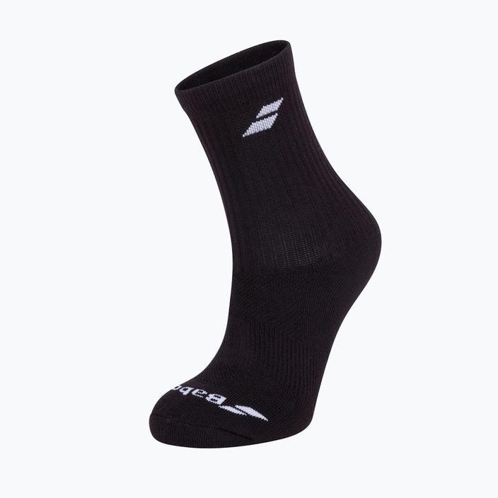 Κάλτσες τένις Babolat 3 ζευγάρια μαύρες 5UA1371 5