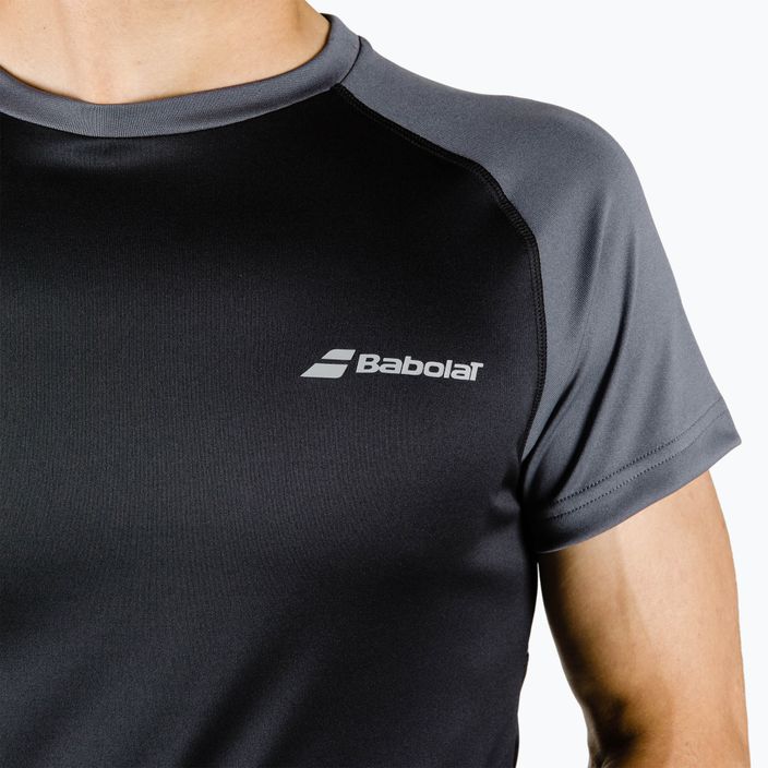 Babolat ανδρικό πουκάμισο τένις Play μαύρο 3MP1011 7