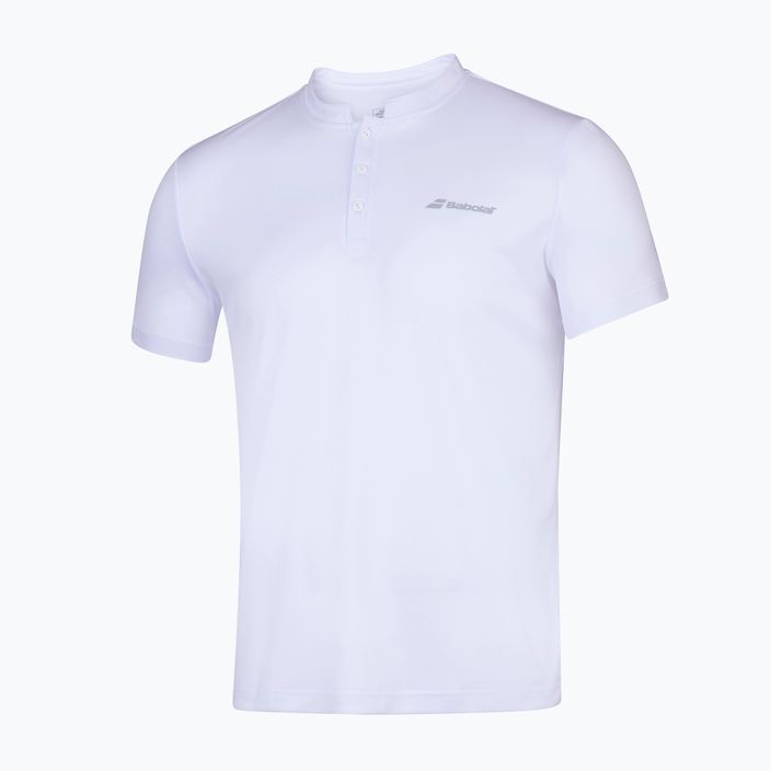 Ανδρικό μπλουζάκι πόλο τένις Babolat Play λευκό 3MP1021 2