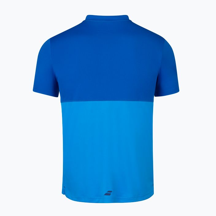 Ανδρικό μπλουζάκι πόλο τένις Babolat Play μπλε 3MP1021 3