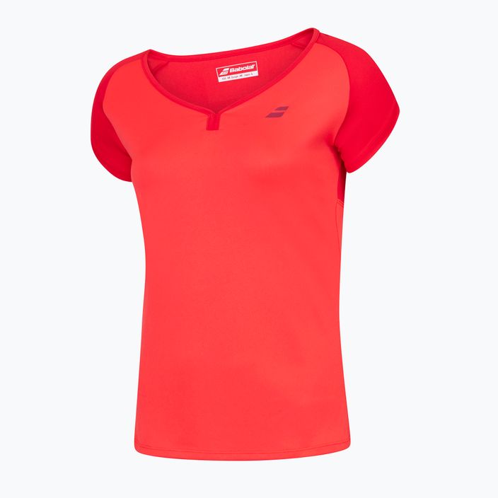 Babolat Play γυναικείο μπλουζάκι τένις κόκκινο 3WP1011 2