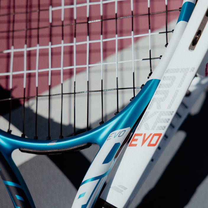 Babolat Strike Evo ρακέτα τένις λευκή 101414 7