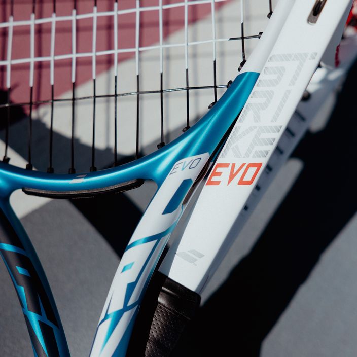 Babolat Strike Evo ρακέτα τένις λευκή 178871 6