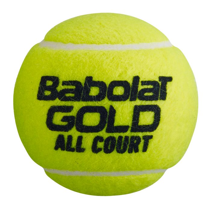 Babolat Gold All Court μπάλες τένις 4 τεμάχια κίτρινο 502085 2