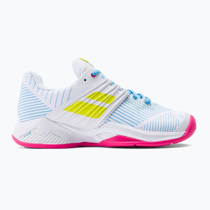 Babolat γυναικεία παπούτσια τένις 22 Propulse Fury Clay λευκό 31S22554 2
