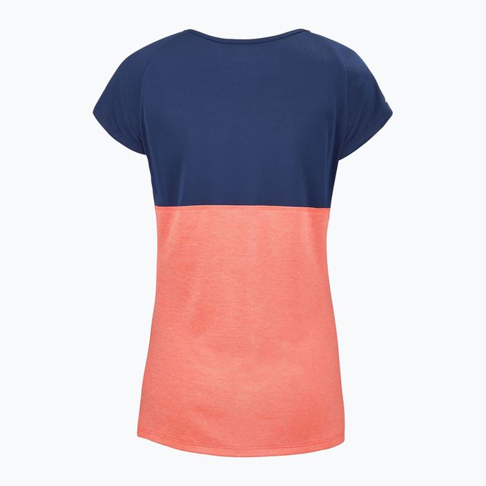 Παιδικό πουκάμισο τένις Babolat Play Cap Sleeve πορτοκαλί 3WTD011 2