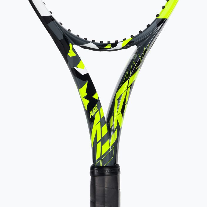 Babolat Pure Aero ρακέτα τένις γκρι-κίτρινη 101479 5