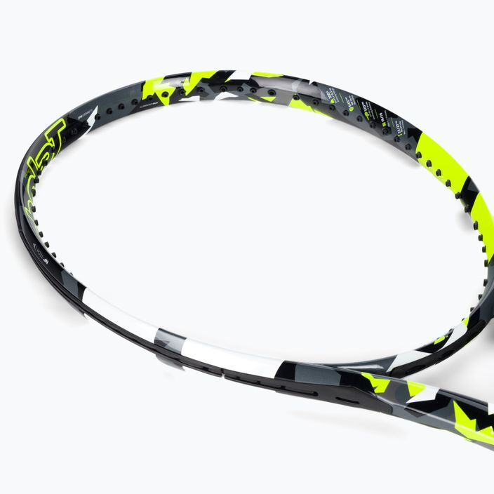 Babolat Pure Aero ρακέτα τένις γκρι-κίτρινη 101479 6