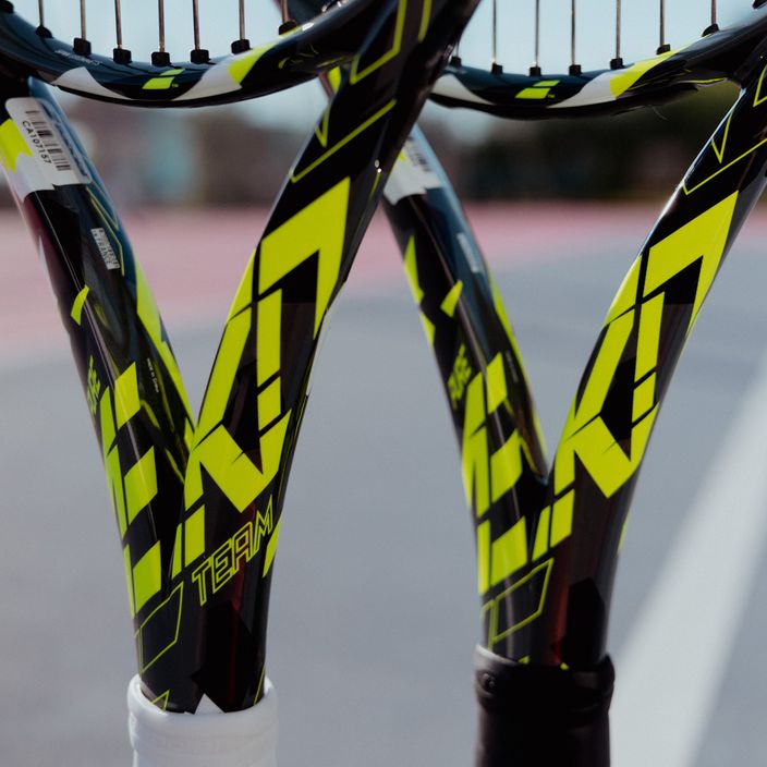 Babolat Pure Aero Team ρακέτα τένις γκρι-κίτρινη 102488 9