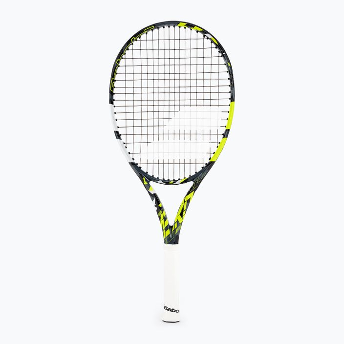 Babolat Pure Aero Junior 25 παιδική ρακέτα τένις γκρι-κίτρινη 140468