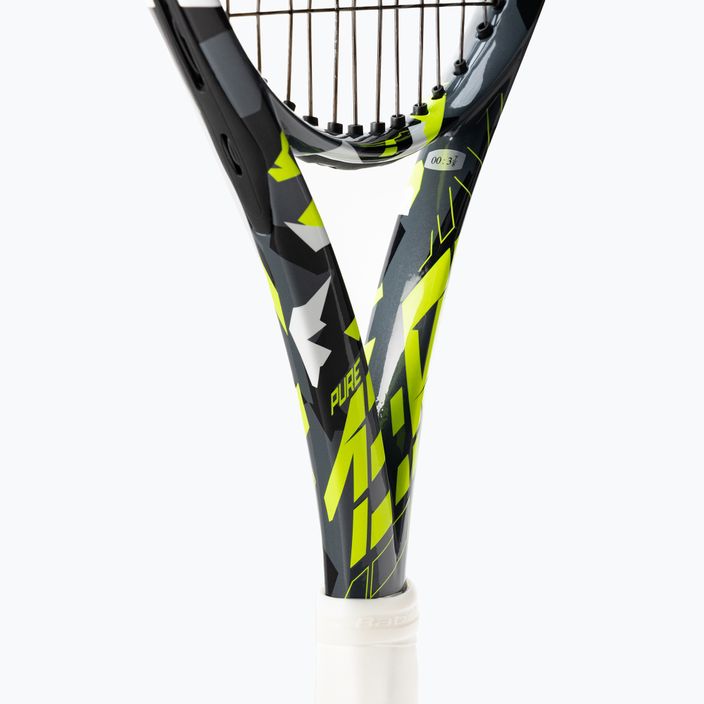 Babolat Pure Aero Junior 25 παιδική ρακέτα τένις γκρι-κίτρινη 140468 4
