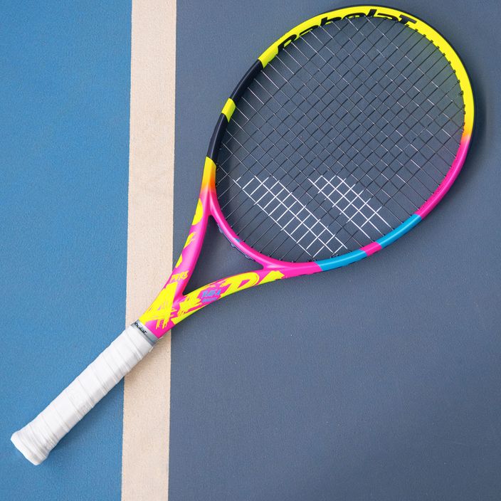 Babolat Pure Aero Rafa ρακέτα τένις 2gen κίτρινο-ροζ 101512 11