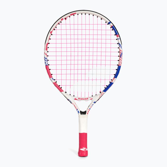 Babolat B Fly 17 παιδική ρακέτα τένις λευκό και ροζ 140483