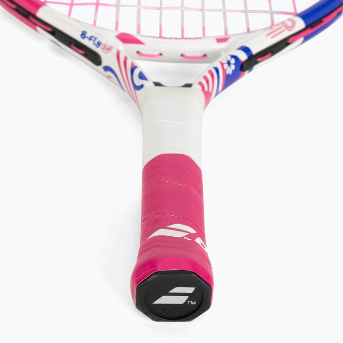 Babolat B Fly 17 παιδική ρακέτα τένις λευκό και ροζ 140483 3