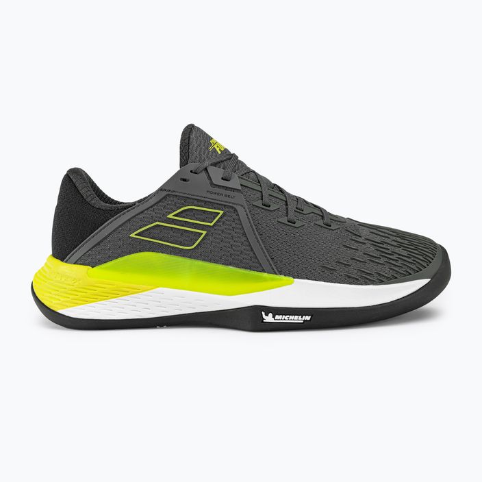 Babolat Propulse Fury 3 Clay ανδρικά παπούτσια τένις σκούρο γκρι 30S23425 2