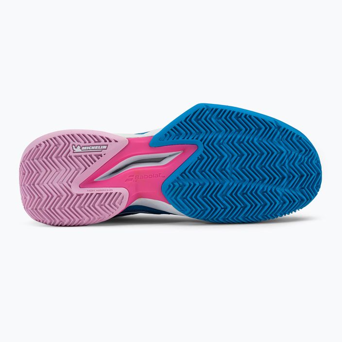 Babolat γυναικεία παπούτσια τένις Jet Mach 3 Clay μπλε 31S23685 5